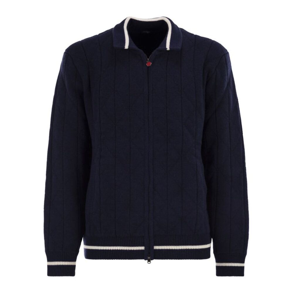 Kiton Men Cashmere Bomber Jacket - Picture 1 of 4